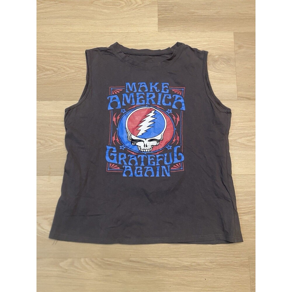 Make America Grateful Again Sleeveless Tee Grateful Dead Size XL